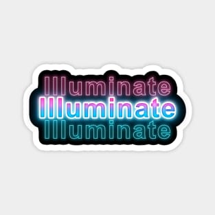 illuminate Sticker